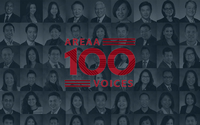 Banner for AREAA 100 Voices